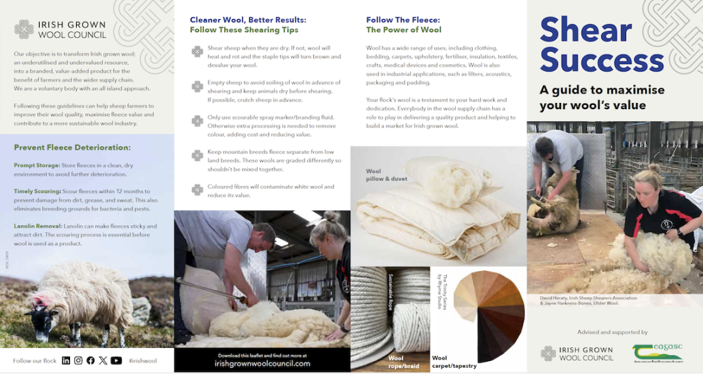 Shear Success guide Irish Grown Wool Council and Teagasc